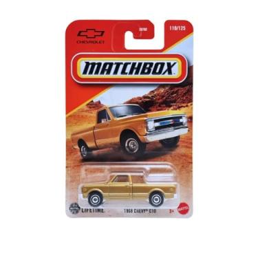 Imagem de Carrinho Miniatura Matchbox Lifetime Chevrolet 1968 Chevy C10 - JBP31
