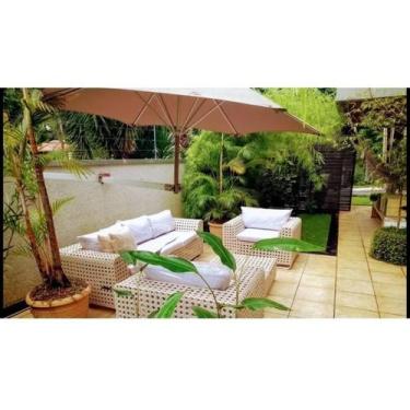 Imagem de Jogo Sofa Fucsia Fibra Sintetica Area Externa Jardim  - Sarah Móveis