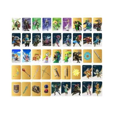 Imagem de Cartão De Jogo Zelda Breath of the Wild Tears of the Kingdom Link Prin