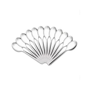 Imagem de Jogo de Colheres de Sobremesa Brinox Turim Aço Inox 12 Peças Aço Inox Polido com Friso