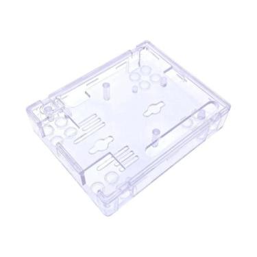 Imagem de A caixa plástica transparente do ABS para Arduino, Shell acrílico pret