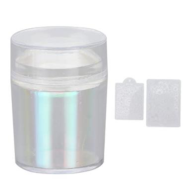 Imagem de Kit profissional de carimbo de arte de unhas de silicone com placas de carimbo Ferramenta de carimbo de unhas de alta qualidade para artistas e entusiastas de unhas de salão de