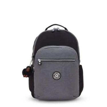 Imagem de Mochila Grande Seoul lap Kipling Space Black BL