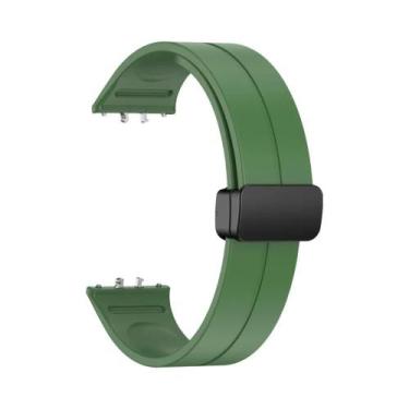 Imagem de Pulseira Magnética Samsung Galaxy Fit 3, Faixa De Silicone Macia, Sem 