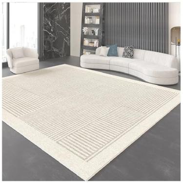 Imagem de SPXMQSS Tapete para quarto, resistente à sujeira e fácil de cuidar, tapetes grandes para sala de estar, sofá, tapete de cabeceira, para sala de estar, sala de jantar, quarto, escritório C 200 x 300 cm