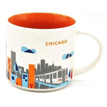 Imagem de Starbucks Caneca empilhável You Are Here (Yah) Chicago mais recente lançamento