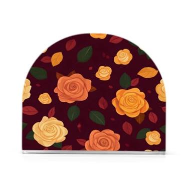 Imagem de Qilmy Porta-guardanapos rosa vintage para mesas - porta-guardanapos para cozinha, porta-guardanapos de mesa, porta-guardanapos de coquetel, porta-guardanapos moderno, guardanapos de papel391