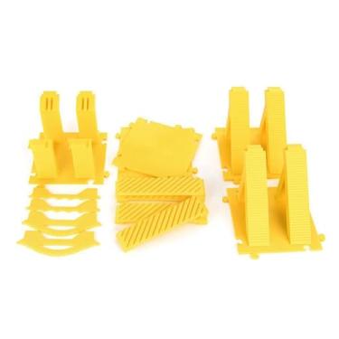 Imagem de Dynwave Ponte de obstáculos simulada para crawlers RC 1/18 e 1/24, acessório profissional para montagem de carros RC, fácil de usar, para subida de rampas.