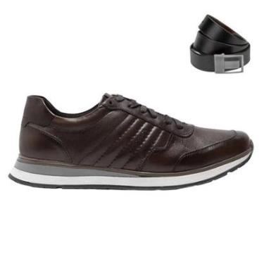 Imagem de Kit Sapatênis Democrata Denim Grow Masculino + Ci-Masculino