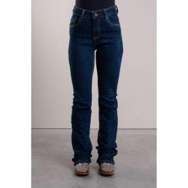 Imagem de CALCA JEANS FEMININA TEXAS FARM - BLUE MARBLE - PDF055 - JEANS-Feminino