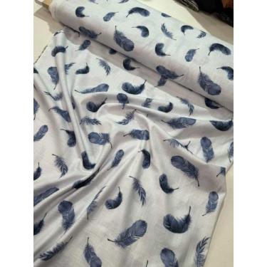 Imagem de Tecido Tricoline Flamê 100% algodão 1 metro x 1,50m ideal para roupas 