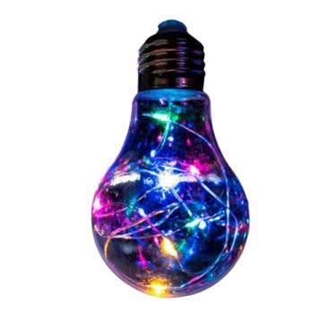 Imagem de Fio De Fada Com 10 Lampadas De Led Pisca USB e Pilha Cores:Colorido