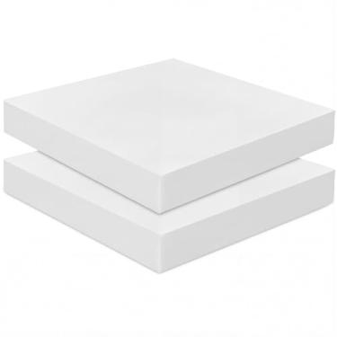 Imagem de Frienda 2 pacotes 3 x 20 x 20 estofados de alta densidade almofada de espuma de substituição quadrado cortado ao tamanho sofá de espuma para poltronas estofamento envio embalagem projetos de cosplay