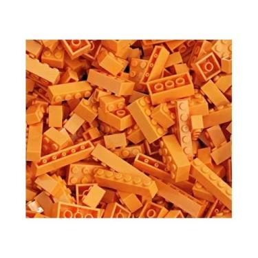 Imagem de Conjunto De Blocos De Montar Coloridos DIY 120 240PCS Blocos Clássicos