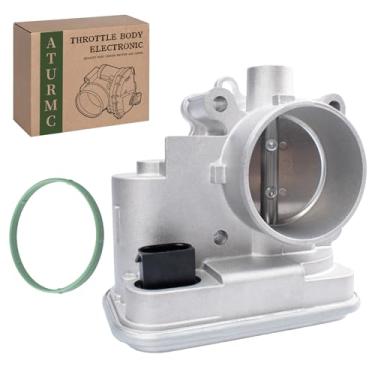 Imagem de ATURMC Conjunto de corpo do acelerador eletrônico compatível com Dodge Avenger Journey Caliber Jeep Compass Patriot Chrysler 200 Sebring 1.8L 2.0L 2.4L Substituição # 4891735AC 4891735AD 977-025