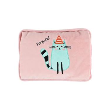 Imagem de Bolsa de Água Quente Elétrica Cats Party Cat Biggdesign, Rosa