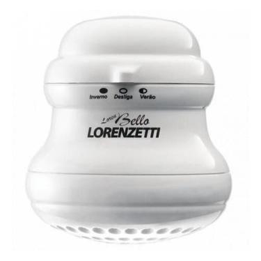 Imagem de Chuveiro Lorenbello Ultra 5500W 220V Branca Com Cano - Lorenzetti, 220