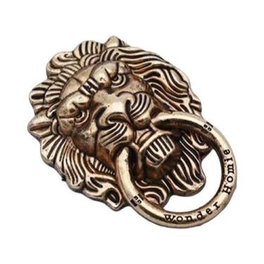 Imagem de Suporte De Anel De Dedo Em Metal Com Cabeça De Leão, Suporte Para Smar