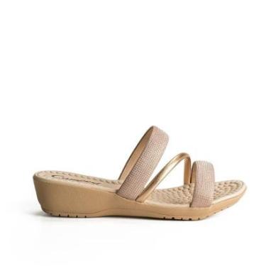 Imagem de Tamanco Campesí Anabela Metalizado CP083-Feminino