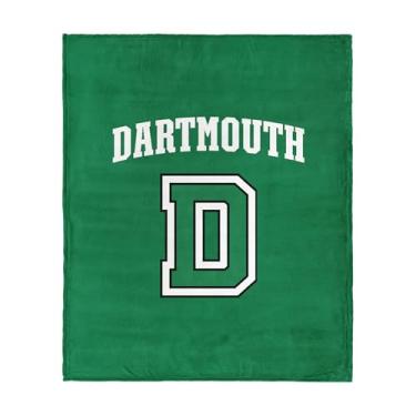Imagem de NORTHWEST Cobertor Dartmouth College Ivy League NCAA Silk Touch, pelúcia ultramacia, roupa de cama universitária oficialmente licenciada, 127 x 152 cm, lã aconchegante para casa, dormitório ou dia de