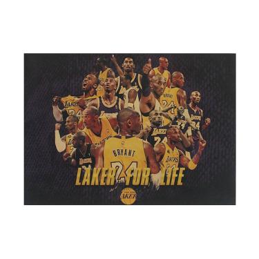 Imagem de Imagem de arte de parede de pôster Kobe Bryant Anime Art 51x35,5 cm