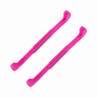 Imagem de Naroote Conjunto de Protetores de Lâmina de Skate de Plástico Ajustável Necessário para Proteção de Patins de Gelo (#7)