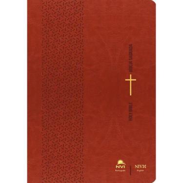 Imagem de Bíblia Bilíngue NVI - Português/Inglês, Marrom
