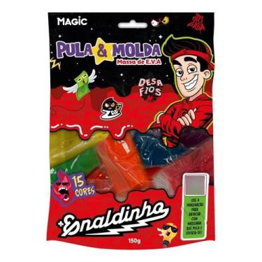 Imagem de Massa de Modelar EVA Pula e Molda 150g - Enaldinho - Nickelodeon