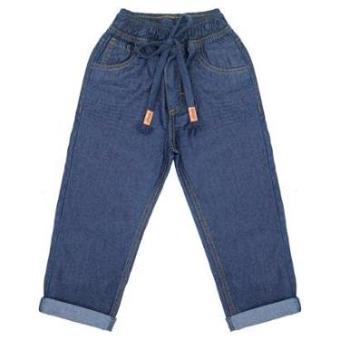 Imagem de Calça Infantil Look Jeans Reta Jeans - UNICA - 04-Masculino