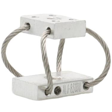 Imagem de 1 peça de câmera isoladora de corda de aço inoxidável 304 antivibração amortecedor Gimabal PTZ estabilizador amortecedor para drone de carro RC equipamento de fotografia aérea (ALJ-831100)