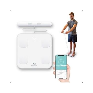 Imagem de Balança de Bioimpedância Corporal Digital App - Relaxmedic Branco