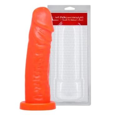 Imagem de Prótese Realística Neon 16 X 4,1Cm Brinquedo Erótico Consolador Dildo Colorido Suave G7ASVRS