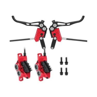 Imagem de Freio a Disco Hidráulico Ultra-Leve IIIPRO Mtb Com Quatro Pistões 800m