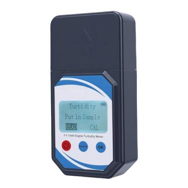 Imagem de Cryfokt Medidor de Turbidez, Turbidímetro Digital Portátil de água Com 90 Medições de Luz Dispersa, Faixa 0-1000NTU, Armazenamento de Dados de LED, para Campo de Aquicultura Em