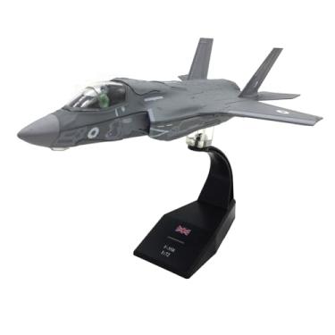 Imagem de 1:72 United Kingdom Royal Air Force F-35B Stealth Aircraft Fighter Model Simulation Aeronave Kits de Aeronave para Coleção e Presente CA