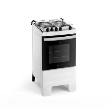 Imagem de Fogão 4 Bocas Branco com Mesa Inox Atlas Agile Up Bivolt