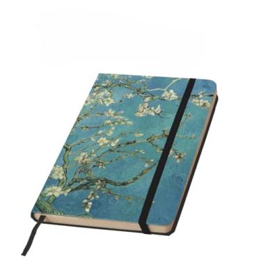 Imagem de Caderno Sketchbook ou de anotação Capa dura GRANDE 21X14cm tema AMENDOEIRA (SEM pauta (para desenhar),A5 21X14cm GRANDE)