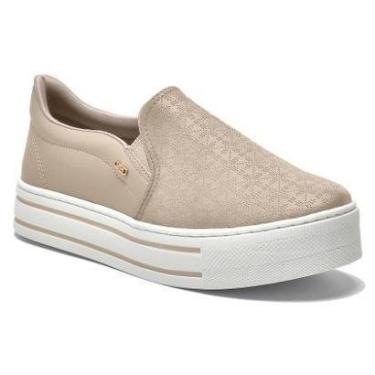 Imagem de Tênis Via Marte Feminino Slip On Casual Plataforma Conforto-Feminino