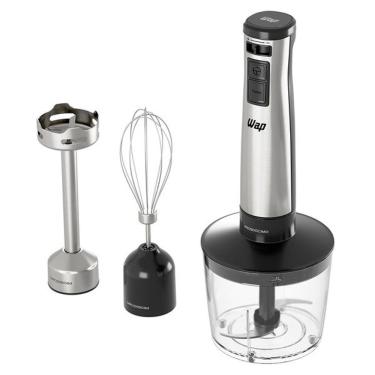 Imagem de Mixer Inox 3 Em 1 Processador Wap Preto Com Inox 220V