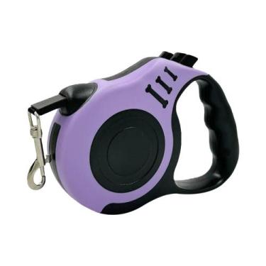 Imagem de Coleira Retrátil Automática Para Cães E Gatos Pequenos 3m 5m, Guia Dur