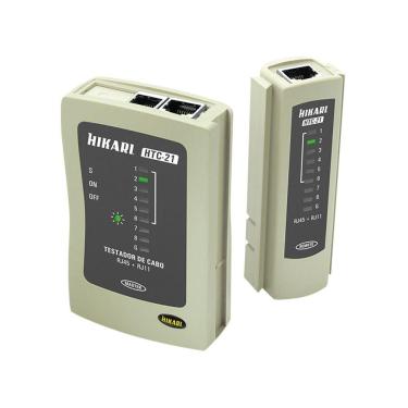 Imagem de Testador Cabo De Rede Hikari Rj11- Rj45 Htc-21 21i537
