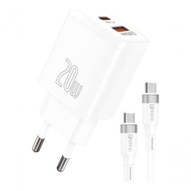 Imagem de Carregador Turbo Branco Compatível Com Iphone 15 Pro