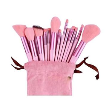 Imagem de Conjunto De Pincéis De Maquiagem Macios Para Mulheres Com 10/13 Peças,