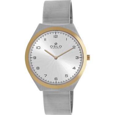 Imagem de Relógio Oslo Masculino Ref: Omtsssvx0001 S2sx Slim Bicolor
