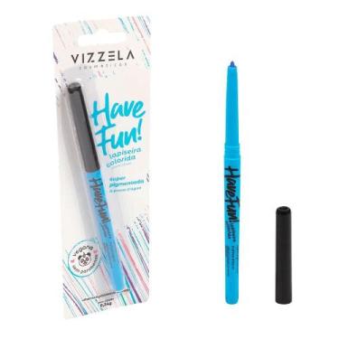 Imagem de Lapiseira Para Olhos Vizzela Have Fun, Azul