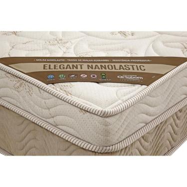 Imagem de Colchão King Molas Bonnel Nanolastic Elegant Ortopillow (186x198x27) - Ortobom