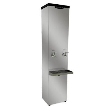 Imagem de Bebedouro Industrial Refrigerado Venâncio Bi50 Inox 50l 220V 60hz 1 Torneira Gelada 1 Natural 50605