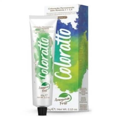 Imagem de Coloração 61 Loiro Escuro Cinza Coloratto Itallian 60G