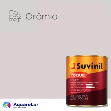 Imagem de Toque Fosco Suvinil 3,2L, CRÔMIO