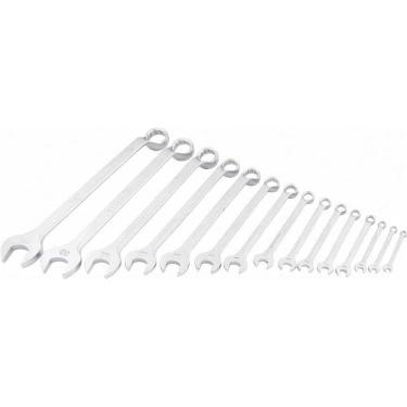 Imagem de Jogo De Chaves Combinadas, 6 Mm A 32 Mm, Aço Cromo Vanádio, 15 Peças, Vonder Ostenvonder